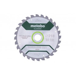 Пильный диск Metabo PROFESSIONAL, по дереву 216x30x1.8, 28 зубьев