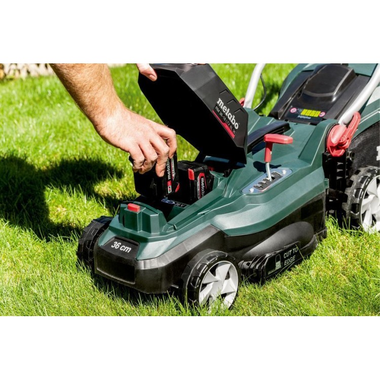 Акумуляторна газонокосарка Metabo RM 36-18 LTX BL 36 2х5.2 Аг - фото 6