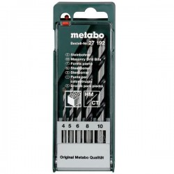 Набор сверл по камню Metabo 5 штук