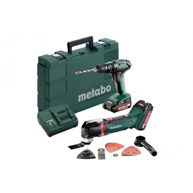 Комплект акумуляторних інструментів Metabo Combo Set 2.6.2 18 V