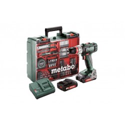 Акумуляторний дриль-шурупокрут Metabo BS 18 L Quick 2х2.2 Аг Mobile Workshop