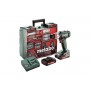 Акумуляторний дриль-шурупокрут Metabo BS 18 L Quick 2х2.2 Аг Mobile Workshop