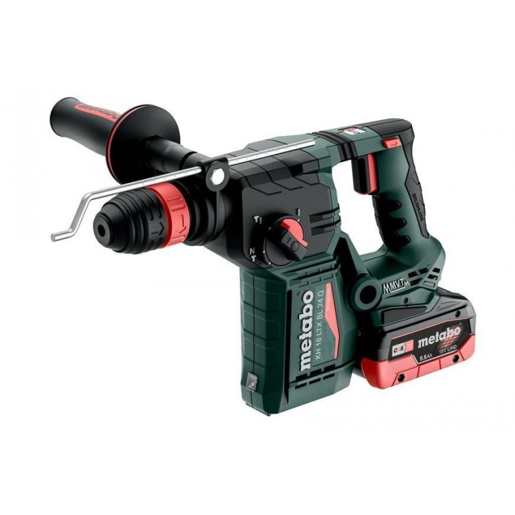 Акумуляторний перфоратор Metabo KH 18 LTX BL 24 Q 2х5.5 Аг