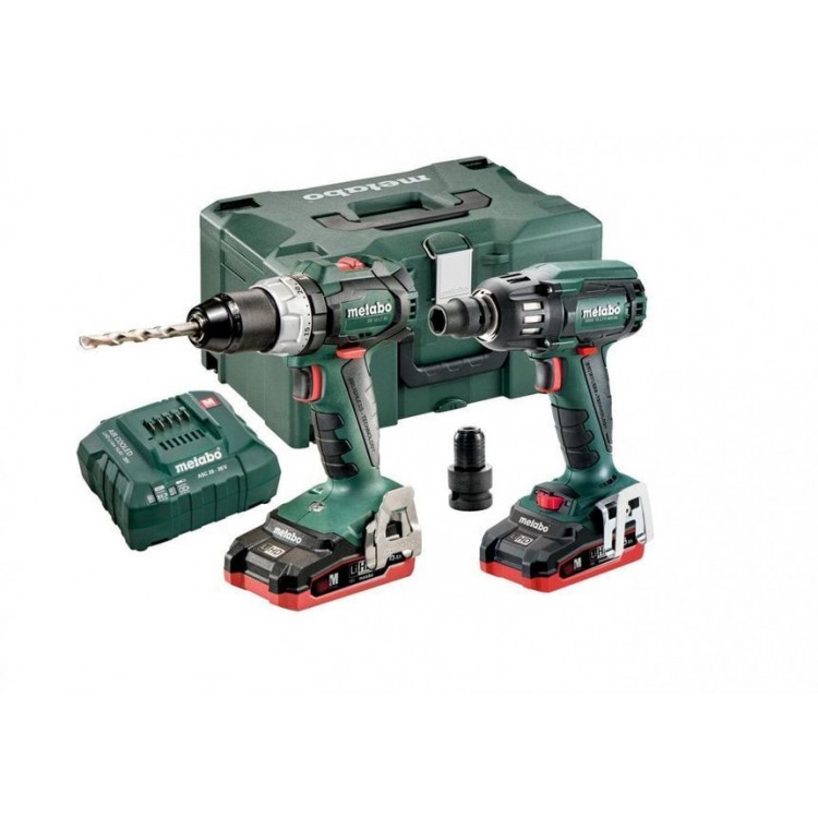 Комплект акумуляторних інструментів Metabo Combo Set 2.1.10 18 V