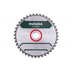 Пильный диск Metabo по дереву 235x30x2.4, 40 зубьев, блистер