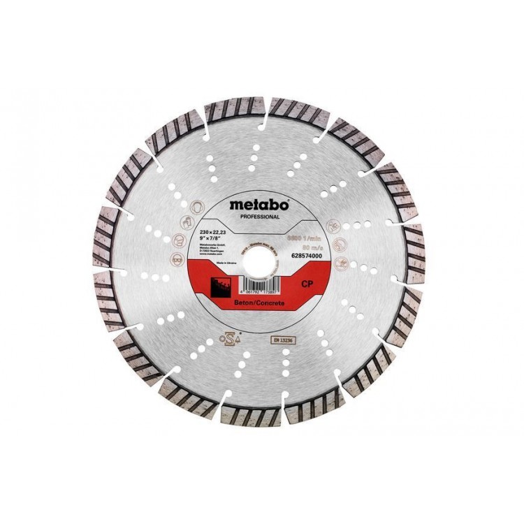 Алмазний диск Metabo Professional CP 230 мм