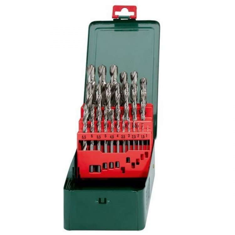 Набор сверл по металлу Metabo HSS-G Promotion 25 предметов