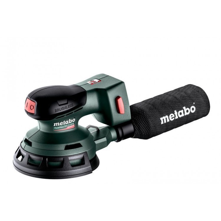 Акумуляторна ексцентрикова шліфувальна машина Metabo PowerMaxx SXA 12-125 BL каркас в кейсі - фото 1