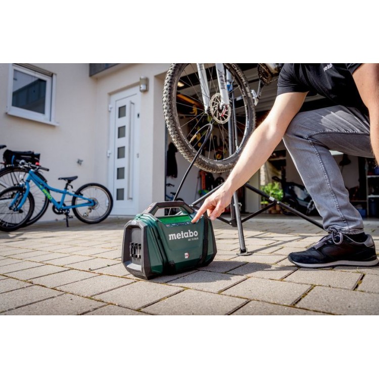 Акумуляторний компресор Metabo AK 18 Multi каркас - фото 8