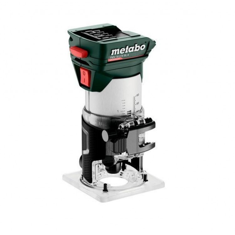 Акумуляторний кромковий фрезер Metabo FMV 18 LTX BL 8 каркас в кейсі