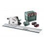Акумуляторна занурювальна дискова пила Metabo KT 18 LTX 66 BL 2х8.0 Аг + шина FS 160