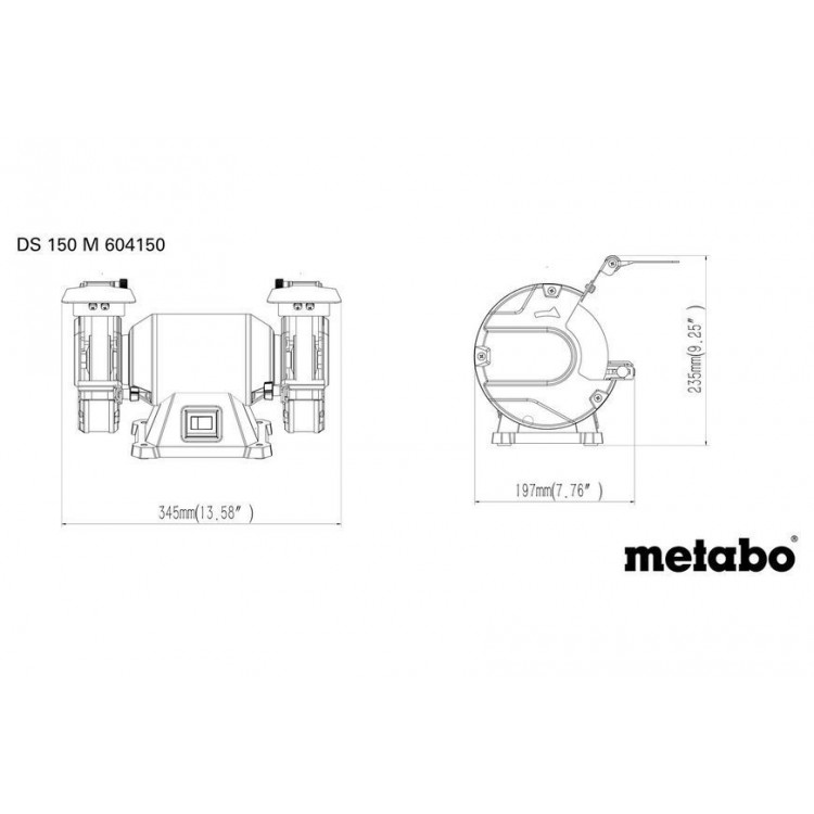 Точило Metabo DS 150 M - фото 3