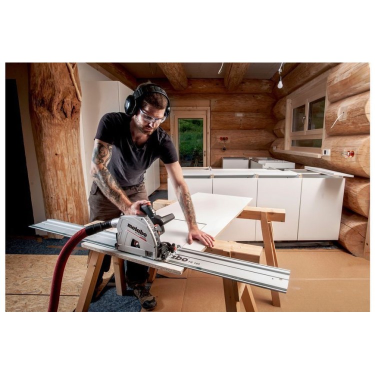 Акумуляторна занурювальна дискова пила Metabo KT 18 LTX 66 BL 2х8.0 Аг + шина FS 160 - фото 9