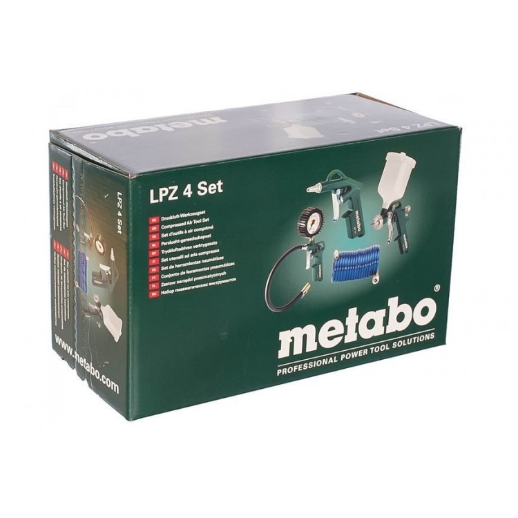 Комплект пневматичних інструментів Metabo LPZ 4 Set - фото 1
