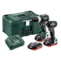 Комплект акумуляторних інструментів Metabo Combo Set 2.1.11 18 V Комплект акумуляторних інструментів Metabo Combo Set 2.1.11 18 V