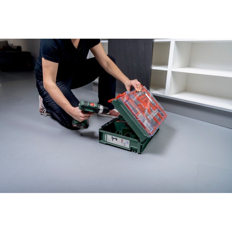 Акумуляторний ударний дриль-шурупокрут Metabo SB 18 L 2х2.0 Аг Mobile Workshop - фото 4