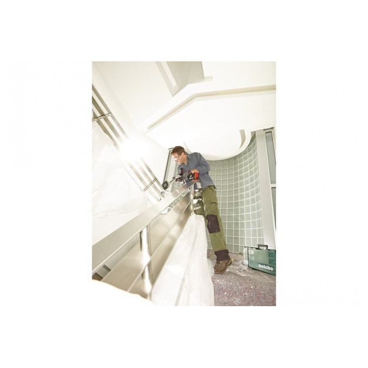 Акумуляторна шліф.машина для тяжкодоступних місць Metabo KNS 18 LTX 150 Inox каркас - фото 1