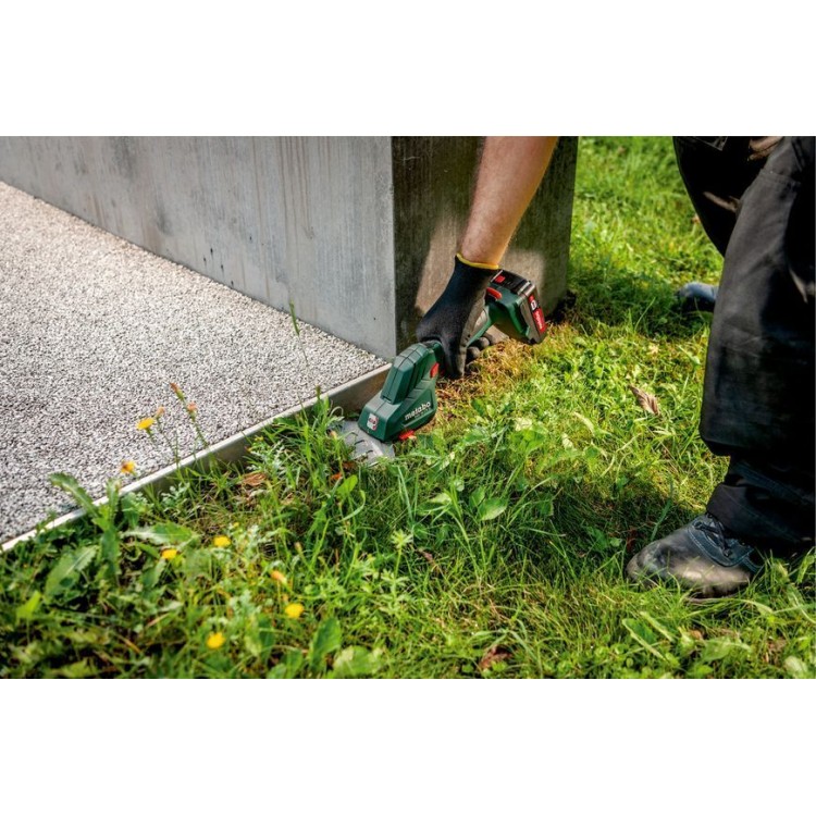 Акумуляторні ножиці для кущів та трави Metabo SGS 18 LTX Q 1х2.0 Аг - фото 5