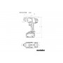 Акумуляторний термофен Metabo HG 18 LTX 500 каркас в кейсі - фото 4
