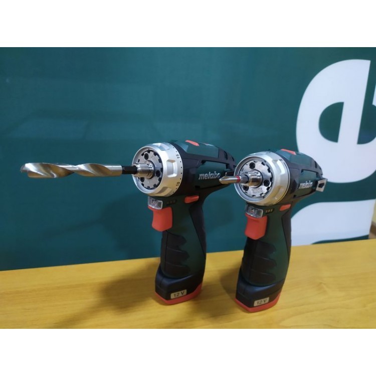 Акумуляторний дриль-шурупокрут Metabo PowerMaxx BS Basic 2х2.0 Аг Mobile Workshop - фото 5
