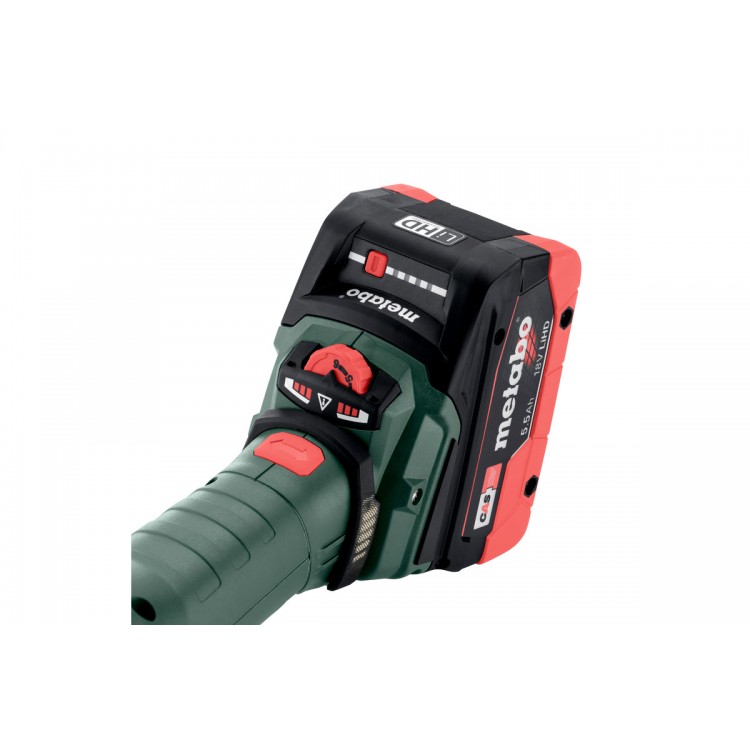 WVBF 18 LT BL 11-125 Quick (601307840) Акумуляторна кутова шліфувальна машина з плоским корпусом редуктора - фото 2