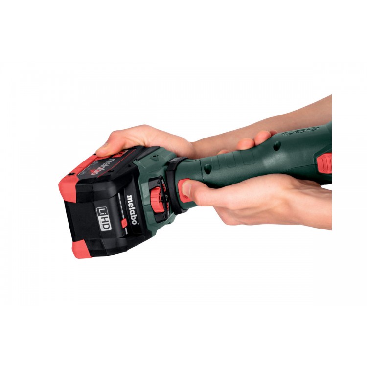 WVBF 18 LT BL 11-125 Quick (601307840) Акумуляторна кутова шліфувальна машина з плоским корпусом редуктора - фото 1