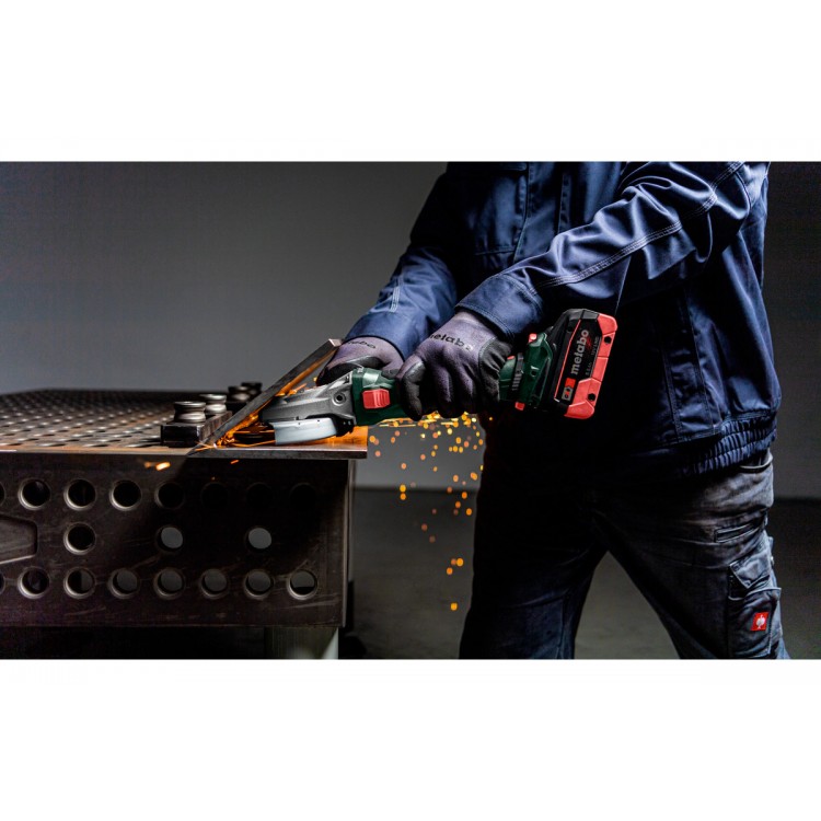 WVBF 18 LTX BL 15-125 Quick (601308840) Акумуляторна кутова шліфувальна машина з плоским корпусом редуктора - фото 1