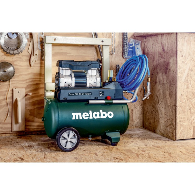 Компресор METABO Basic 270-50 OF Silent 601594000 - фото 1
