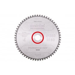 Пилкове полотно "precision cut wood - professional", 250x30, Z60 WZ 5° neg. (628048000)