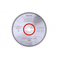 Пилкове полотно "precision cut wood - professional", 300x30, Z72 WZ 10° (628053000)