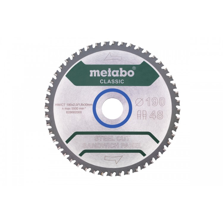 Пилкове полотно «steel cut/sandwich panel — classic», 190x30 Z48 FZ/FA 4° /B (628684000)